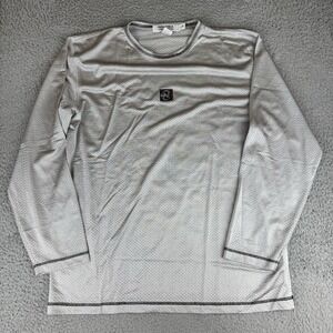 nautica competition long sleeve mesh shirt Men's Size Large Y2k Vtg Dazzle